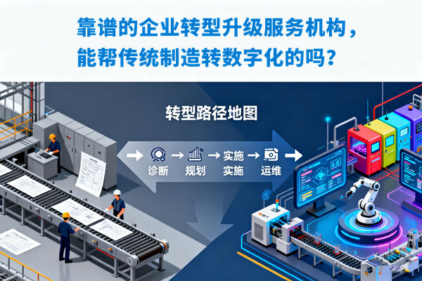 靠譜的企業(yè)轉型升級服務機構，能幫傳統(tǒng)制造轉數(shù)字化的嗎？